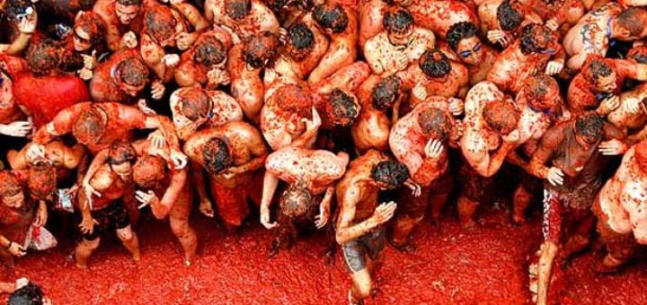 Tomatina, Tomate, Espagne